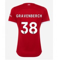 Liverpool Ryan Gravenberch #38 Hjemmedrakt Dame 2023-24 Kortermet